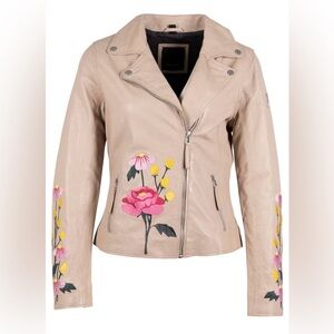 NWT Free People MAURITIUS LEATHER WOMEN'S PEONIE LEATHER JACKET